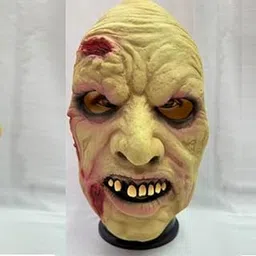 Realistic Scary Zombie Mask for Adults – Latex Halloween Horror Mask with Bloody Details for Costume & Party-picture-10
