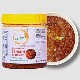 Lehsun Chutney | Homemade Marwadi Lahsun Chutney | Hot Rajasthani Garlic Chutney Spicy & Tangy Chutney (250g)-picture-45
