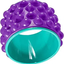 Calandis™ Sports Yoga Wheels Back Roller For Stretch Shoulders Chest Backbends Fitness Purple And Blue | Yoga Props | Yoga & Pilates | Fitness, Running & Yoga-picture-36