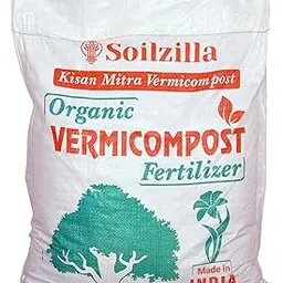 Soilzilla Organic Vermicompost Fertilizer For Plants - 10Kg, Granules-image-98