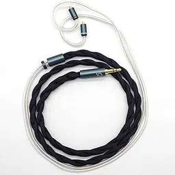 SoundsGood Hyle Hure Handmade Repair Cable 4N Sterling Silver Enamel Oxygen Free Copper High Purity Monocrystalline Copper Silver Plated Oxygen Free Copper Earphone Upgrade Cable Replacement Cable-picture-31