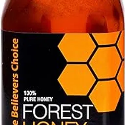 The Believers Choice Raw Organic Forest Honey, Wild, Unprocessed, Unheated, Non Pasteurized, Original Honey 100% Pure and Natural, Collected from Deep Forest , 500 Gram jar-image-97