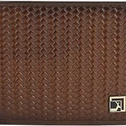da milano RFID Protected Leather Wallet for Men with Card Slot - Brown-picture-30