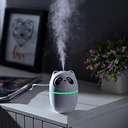 Khankhan Cute Panda Humidifierr | Cool Mist Humidifierr for Room Moisture | USB Cool Mist Humidifier | 7 Color Changing Ultrasonic Air Humidifier | Gift Aroma Diffuser For Home, Car, Office, Bedroom.-picture-50