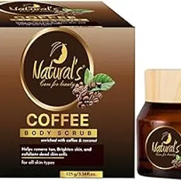 Natural's Care For Beauty Coffee Body Scrub/Removes Tan & Dead Skin | Smoothens Skin | Exfoliates/All Skin Types 125gm-image-5