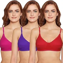 bodycare Women Cotton Polyester Full Coverage Non Padded Bra-picture-16