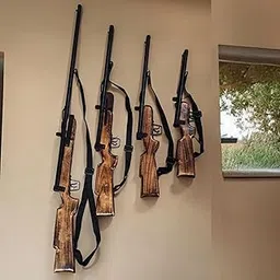 Abexel Wooden Wall Hanging Decorative Gun – Rustic Home Decor Set of 4 (23,28,33,48 Inch)-picture-23