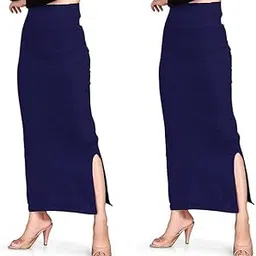 jemny impex Women's Blended Soft Cotton Elastane Fabric Saree Skirt, Saree Shaper, Saree Shapewear for Women-picture-38