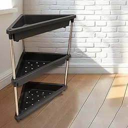 3 Layer Corner Storage Rack - Durable & Space-Saving-image-37