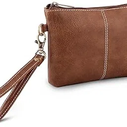 PRD Craft - PU Leather Travel Pouch | Cosmetic Bag for Girls | Toiletry Bag for Women - Waterproof Travel Pouch for Men (Small)-picture-48