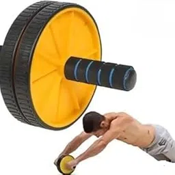 Double Wheel Ab Roller for Men & Women | Core & Abs Workout Equipment | Non-Slip Dual Wheel Ab Exerciser | Home Gym Fitness Strength Training Tool-picture-23