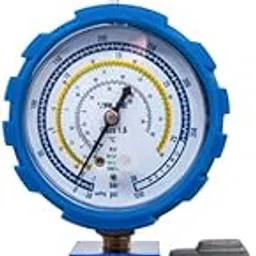 M&M HARIS Mickko Value Accurate Single Gauge Series - VMG-1-S-L Accurate : Collision Series, Single low-pressure gauge designed for refrigeration systems and air conditioning. R22/R410a/R407c/R134a-image-3