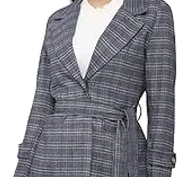 allen solly Women's Cotton Chesterfield Thigh Length Coat-picture-19