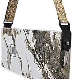 Cube Cajon Bongo Traveller Cajon (16 x 9 x 3 inch) With Strap Included.Best Musical Gift For Kids,Adults & Professional Musicians Super Sound Quality, Made in India (WHITE MARBLE)-picture-22