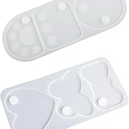 SECRET DESIRE Makeup Palette Epoxy Resin Silicone Casting for Cosmetic Tray Pigment Plate Round-image-72
