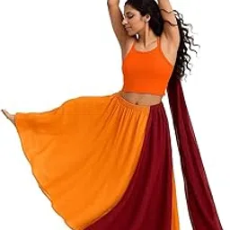 xolani Readymade Fitted Saree Blouse for Women Sleeveless Square Round U Neck Regular fit Stretchable Pullon Ribbed Tank Crop Top VX44-picture-12