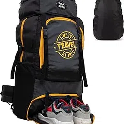 AUXTER Trekker 65 Liters Rucksack travel backpack bag for trekking hiking travel with rain cover or shoe compartment-picture-28