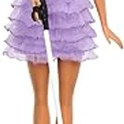 Barbie Fashionistas Doll #228, First-Ever Blind Doll Wearing Pink Top and Ruffled Skirt with Cane and Sunglasses in Partnership with The American Foundation for The Blind-picture-10