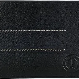 Men Black Genuine Leather Wallet (3 Card Slots) (TnW-WHT-THRD_1)-picture-28