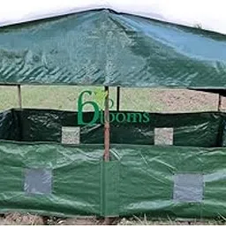 BIO BLOOMS AGRO INDIA PRIVATE LIMITED Vermi Compost Making Bed/Vermi Bed 8ft X 4ft X 2ft with Roofing (340 GSM)-picture-37