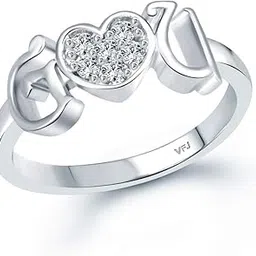 vfj vighnaharta fashion jewellery Vighnaharta Secret Propose G Love U Valentine,s Day Ring CZ Rhodium Plated Alloy Ring for Women and Girls-[VFJ1554FRR]-picture-37