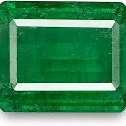 gems river 4.00 Ratti Astrologer Certified Zambian Emerald/Panna Earth Mind Stone Natural Certified Original Loose Gemstone (Y142)-picture-24