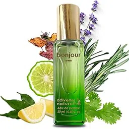 Adiveda Natural Bonjour Perfume Scent - Fresh Woody Citrusy Liquid Perfume For Men (20ml)-picture-15