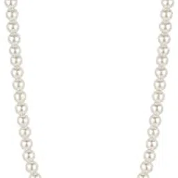 efulgenz Handcrafted Single Line Strand Statement Necklace Mala for Women & Girls (White), Valentine Gift-picture-54