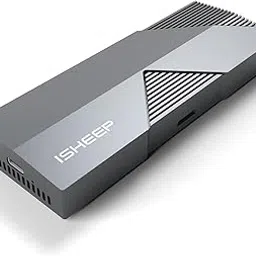 ISHEEP 40Gbps M.2 NVMe SSD Enclosure with Built-in Cooling Fan, Aluminum Housing Compatible with Thunderbolt 3/4, USB4/3.2/3.1/3.0 Devices, Supports 2280 M-Key(B+M Key), Up to 3071MB/s Speed. LUN 940-image-58