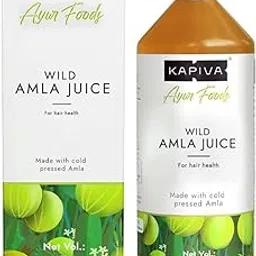 Kapiva Wild Amla Juice 1L | Suitable for healthy Hair & Skin | Detox juice for weight loss | Natural Source of Vitamin C | Natural Juice Made With Cold Pressed Amla from Pratapgarh | No Added Sugar-image-14