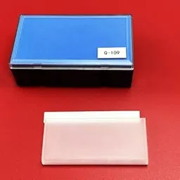 Q-109 Fused Macro Quartz Cuvette (Pathlength: 100mm, Volume: 35ml with PTFE Cover, Spectrophotometer) Set of 2 Pcs with Transmission Certificate.-picture-31