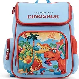 snug-on 15L Cartoon Printed Kids Backpack | Lightweight Preschool Bag for Age 3-5 | 1 Compartment, Front Zip Pocket, Side Zipper Pocket & Bottle Holder | Ideal for Nursery, Kindergarten, Travel-picture-54