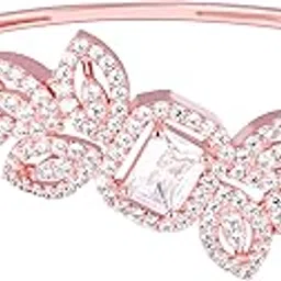 giva 925 Silver Rose Gold Baguette Bracelet, Adjustable | Gifts for Women and Girls | With Certificate of Authenticity and 925 Stamp | 6 Months Warranty*-picture-21