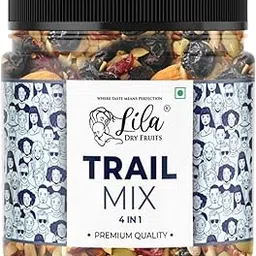 LILA DRY FRUITS Premium Trail Mix 500 Gms - Cashew, Raisins, Almonds, Apricots, Goji Berry, Pumpkin Seeds, Sunflower Seeds, Cranberry, Blueberry, Plum | Dry Fruits Mix Perfect for Gifting-picture-13