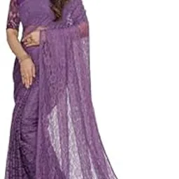 Women’s Art Silk Net Saree – Festive look Saree with Blouse Piece-8001-Panprag -36_P6-picture-54