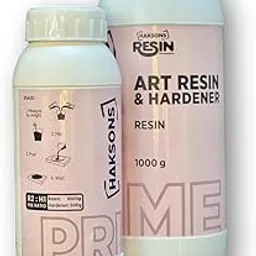 Haksons Prime Art Resin and Hardener | Epoxy Art Resin Kit for Beginners | Non-Toxic Art Resin | High Viscosity (1.5 KG)-picture-30