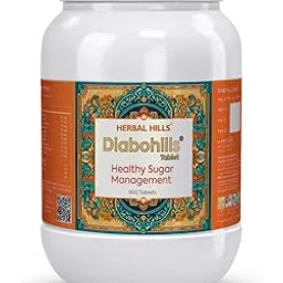 Herbal Hills Diabohills Tablets, (900 Tablets Pack) | Supports Sugar Control & Pancreatic Health | Ayurvedic Sugar Management Supplement For Blood Sugar Balance & Metabolism | With Jamun, Karela & Gudmar-image-55