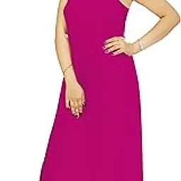 mythili Women's Cotton Plain/Solid Full Length Nighty Slip/Night Gown-picture-43