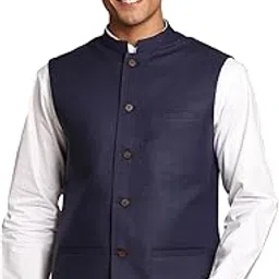 vastramay Men's Cotton Nehru Jacket-picture-22