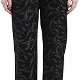 monte carlo Women's Printed Regular Fit Lower with Drawstring Closure | Stylish & Comfortable Casual Wear Lower for Women's-picture-21