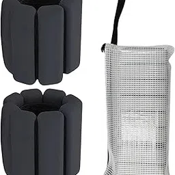 MERISHOPP Wrist Weights Bracelet Gym Exercise Yoga Fitness Training Running Black 2pcs|Sporting Goods|Fitness Running & Yoga|Strength Training|Wrist & Ankle Weights-picture-13