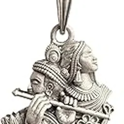 rudracraft 925 silver jewelry RUDRA CRAFT Sterling Silver (92.5% purity) God Durga Pendant - Beautiful Carved Durga Ji Locket| God Pendant for Men & Women-picture-48