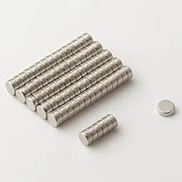 Mini Round Craft Magnets – 4 mm × 1.5 mm – Pack of 25 – Small Circular Pieces for DIY, Hobby, School Projects, Refrigerator, and Home Organization-image-2