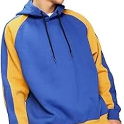 bewakoof Men's Color Block Regular Fit Full Sleeve Polycotton Hoodies-picture-35