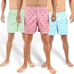 supersquad Men's Multicolor Cotton Printed Regular Boxer Shorts (Pack of 3) MBC-01-picture-11