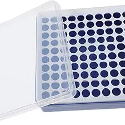 BUGUUYO Test Tube Holder Rack 100 Hole Plastic Test Tube Vial Rack for Laboratory-picture-24