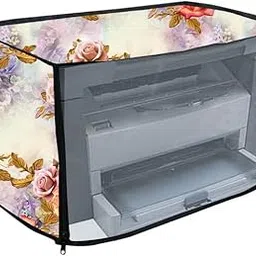 Printer Cover for HP Laserjet M1005 Printer with Zipper Dustproof, Waterproof, Size (17 X 11 X 11.12) Inches, Gold.-picture-14