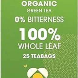 Teabox Organic Green Tea | 25 Tea Bags with 100% Whole Leaf Green Tea | Rich in Antioxidants | Smooth and Fresh Flavour | Low Caffeine-image-46