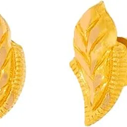 whp jewellers 22KT Gold Earrings for Women - Glam Womens Gold Earrings - Womens Fashionable Jewellery for Great Gifting-picture-16