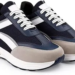 bxxy Men's 3.5 Inch Hidden Height Increasing Casual Sport Running Laceup Outdoor Shoes.-picture-21